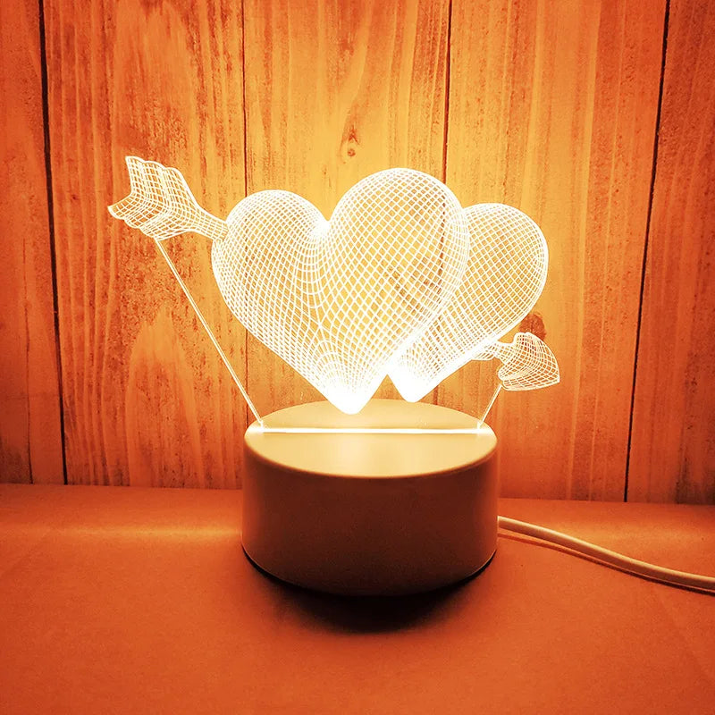 Imazzy™ Romantic 3D Lamp